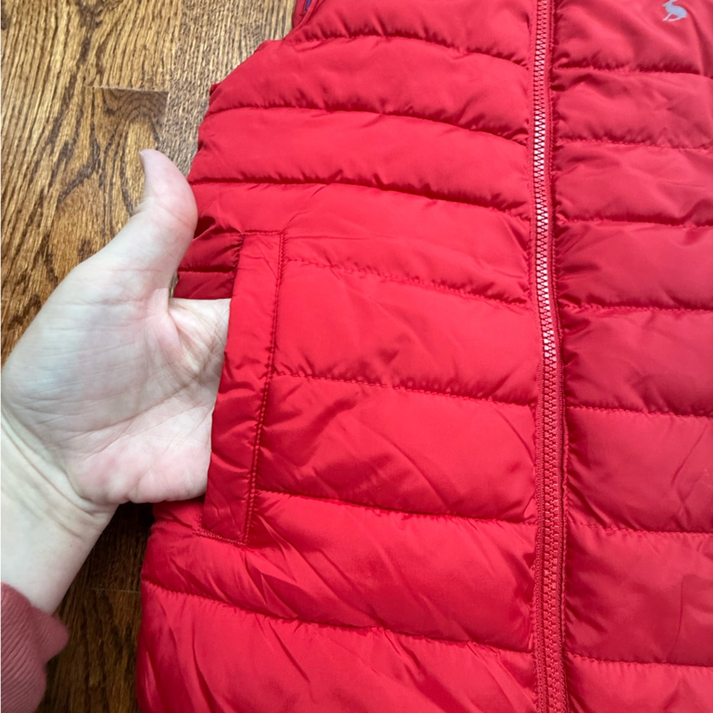 Joules Reversible Puffer Vest Sz 8 - Picture 6 of 8